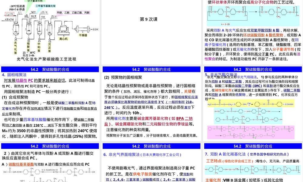 合成高分子材料聚碳酸酯教学PPT课件.ppt