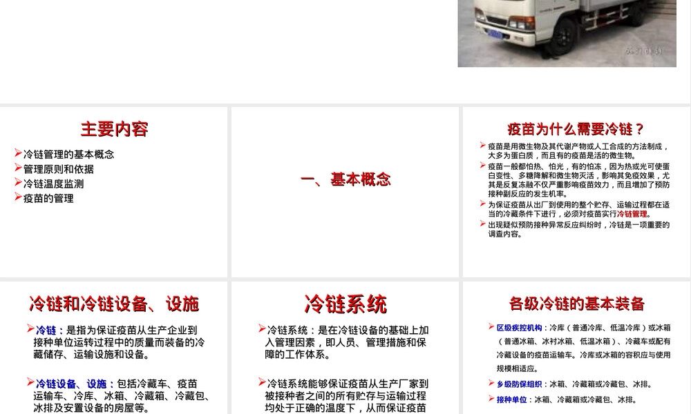冷链疫苗管理PPT课件,疫苗冷链储存与运输管理培训PPT.ppt