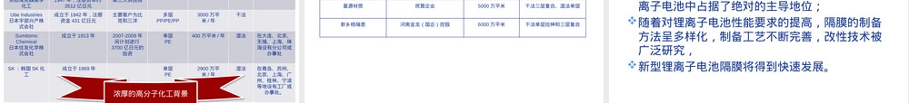 锂电池隔膜技术与工艺研究报告PPT课件.pptx