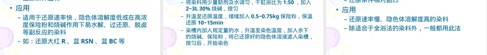 还原染料及其还原剂与染色工艺PPT课件.ppt