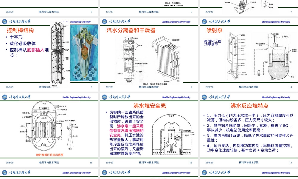 哈工大反应堆结构与材料第四章其他类型反应堆PPT课件.ppt