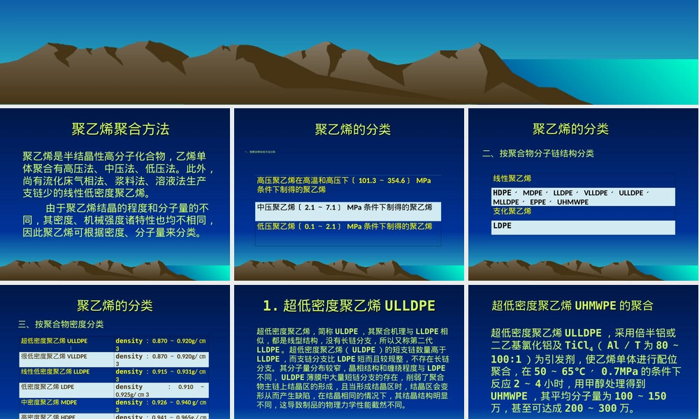 聚乙烯材料特性与应用PPT课件.ppt