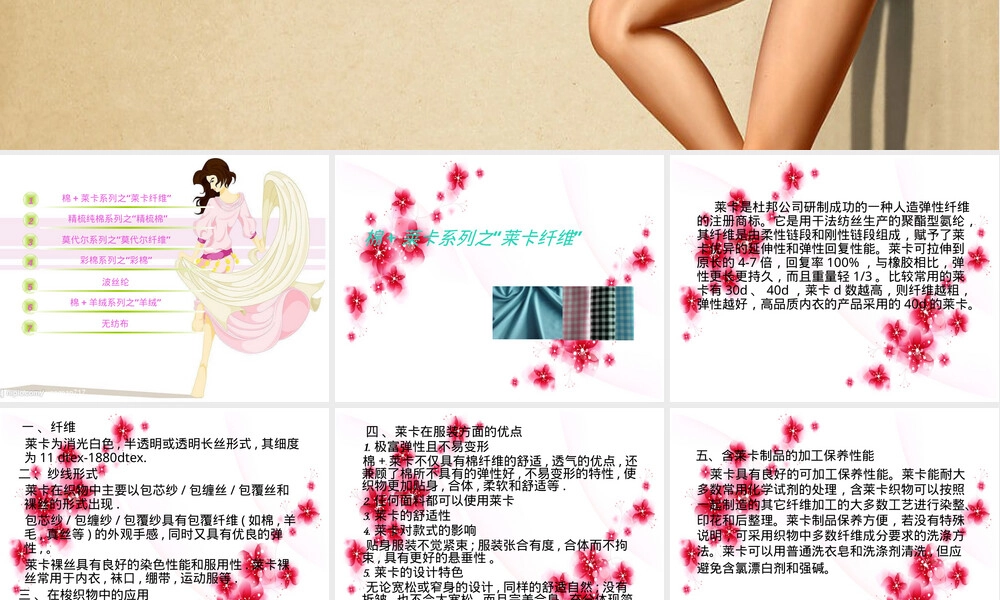 内衣材料知识PPT课件.pptx