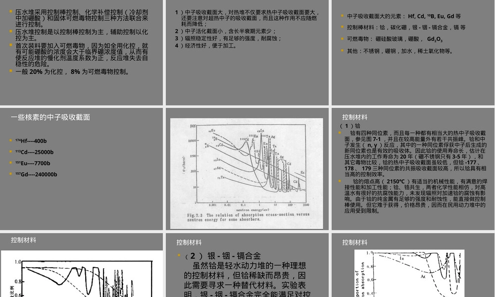 核电厂材料学其他材料教学PPT课件.ppt