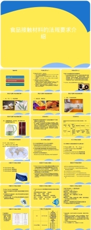 食品接触材料法规要求PPT课件.pptx