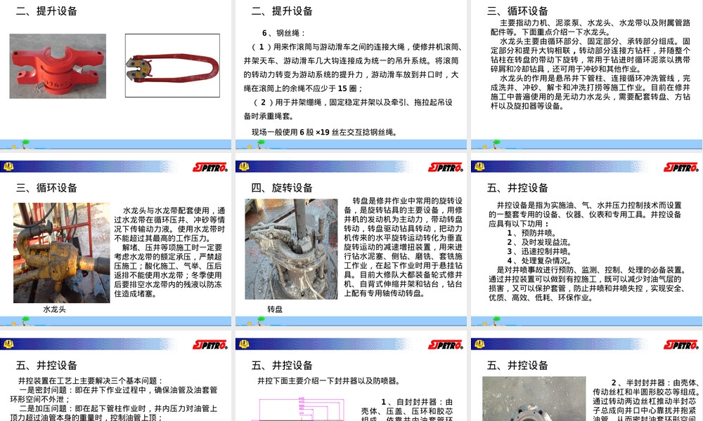 修井地面设备及其发展趋势PPT课件.pptx