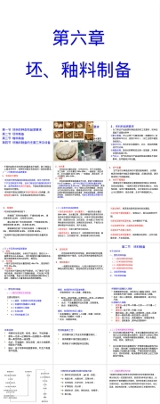 陶瓷工艺学第六章坯釉料制备教学PPT课件.ppt