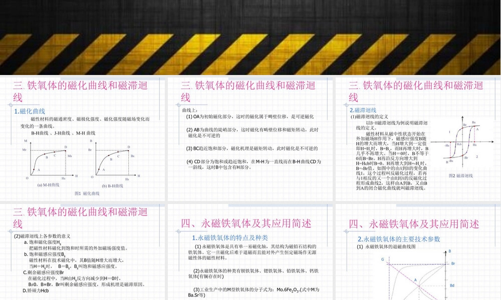 铁氧体永磁材料应用培训PPT课件.ppt