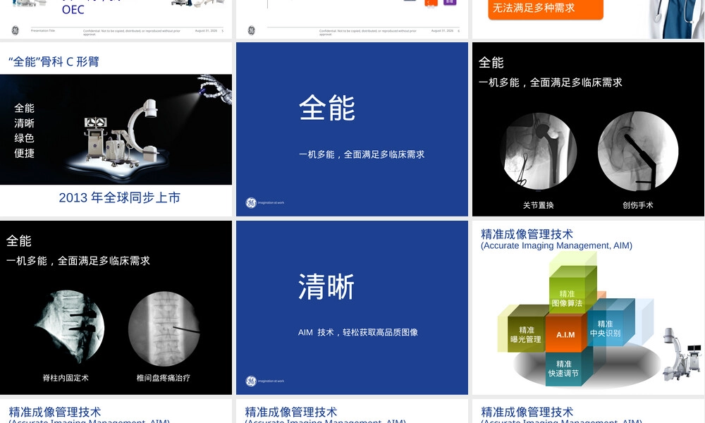 通用电气Brivo OEC-715移动式C形臂X光机PPT课件.pptx