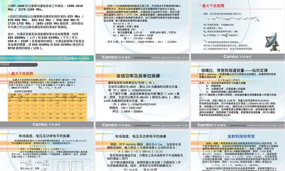射频基础知识及其主要指标PPT课件.ppt
