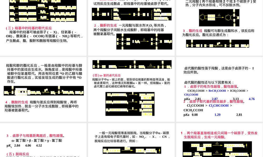 医用化学第十四章羧酸及其衍生物教学PPT课件.ppt