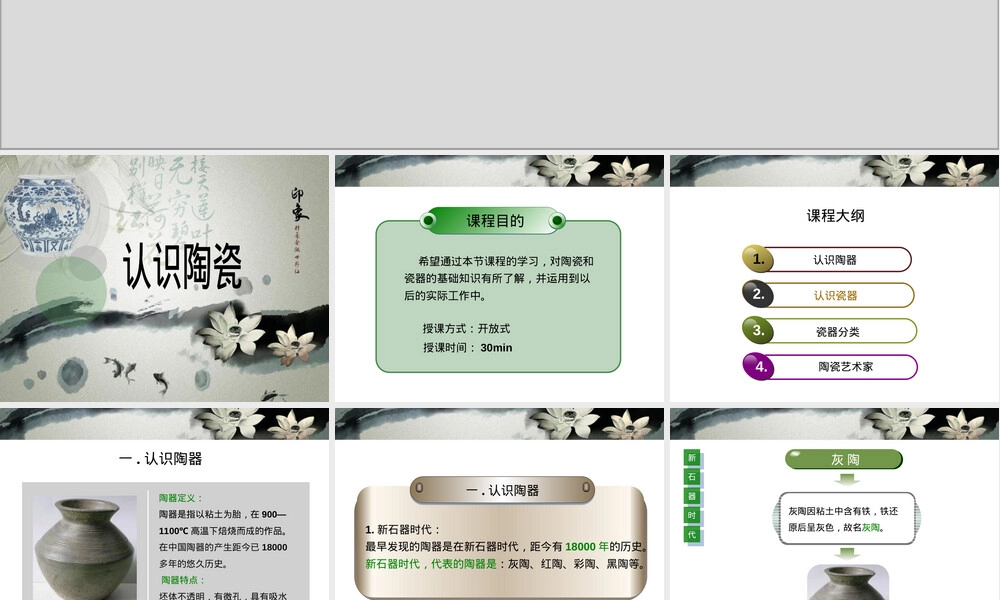 中国陶瓷入门知识PPT课件.ppt