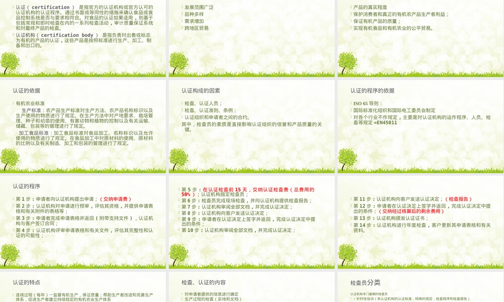 有机食品的认证PPT课件.ppt