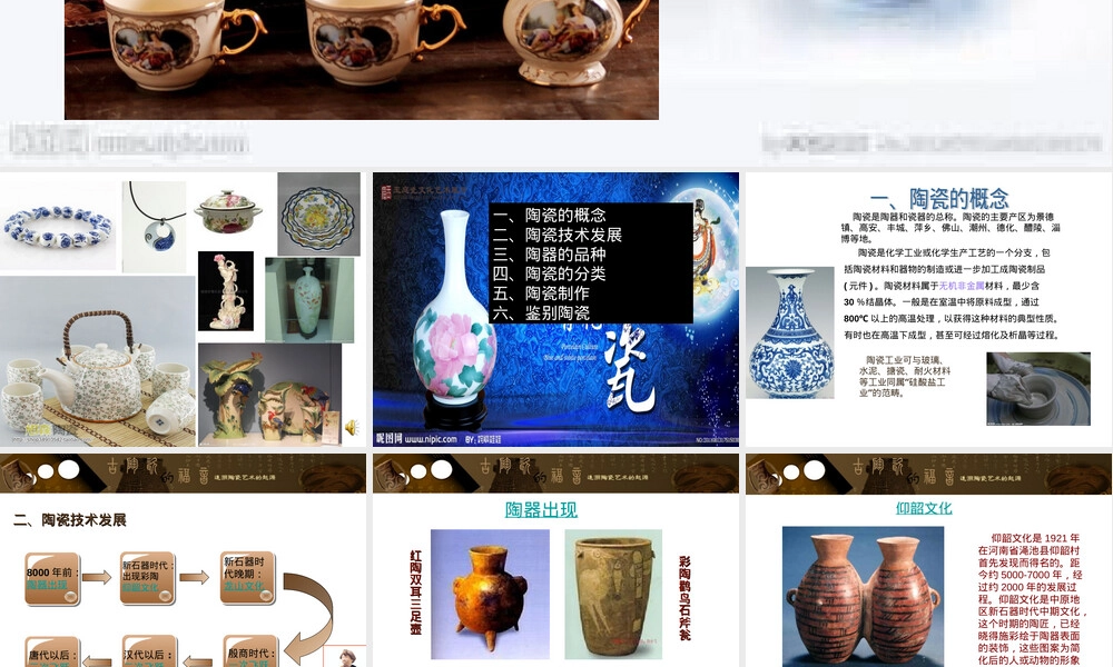 陶瓷鉴赏PPT课件教学版.ppt