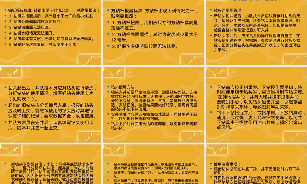 钻具钻头管理PPT课件.ppt