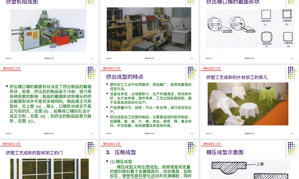 塑料材料的加工工艺PPT课件.ppt