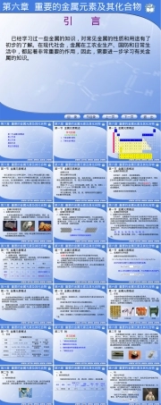 重要的金属元素及其化合物教学PPT课件.ppt