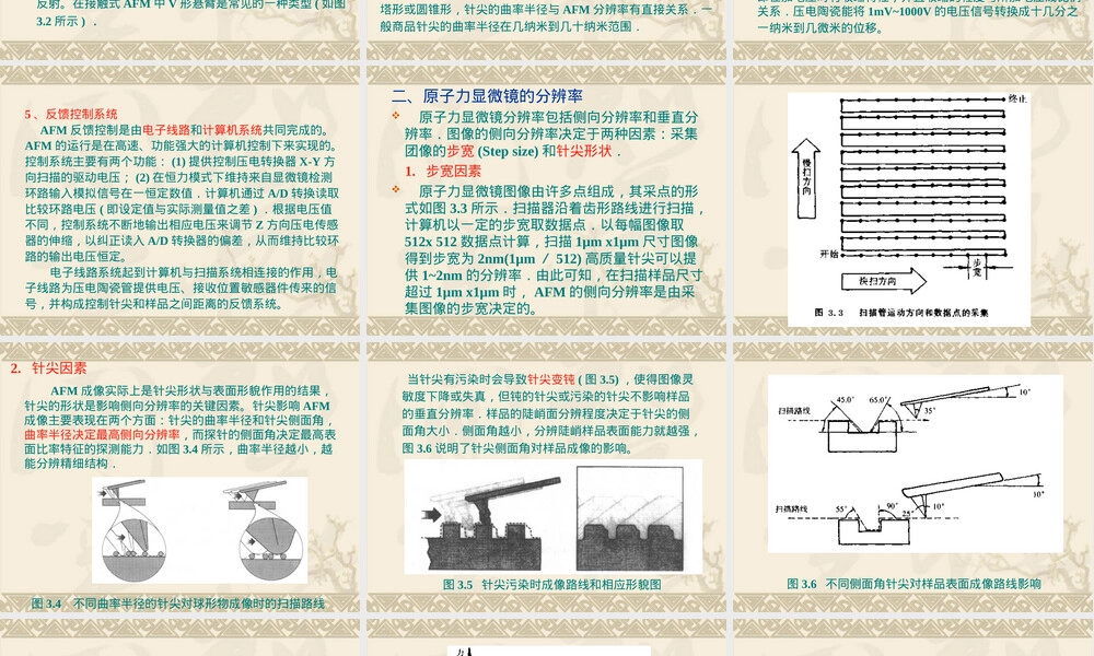 现代材料分析方法原子力显微镜教学PPT课件.ppt