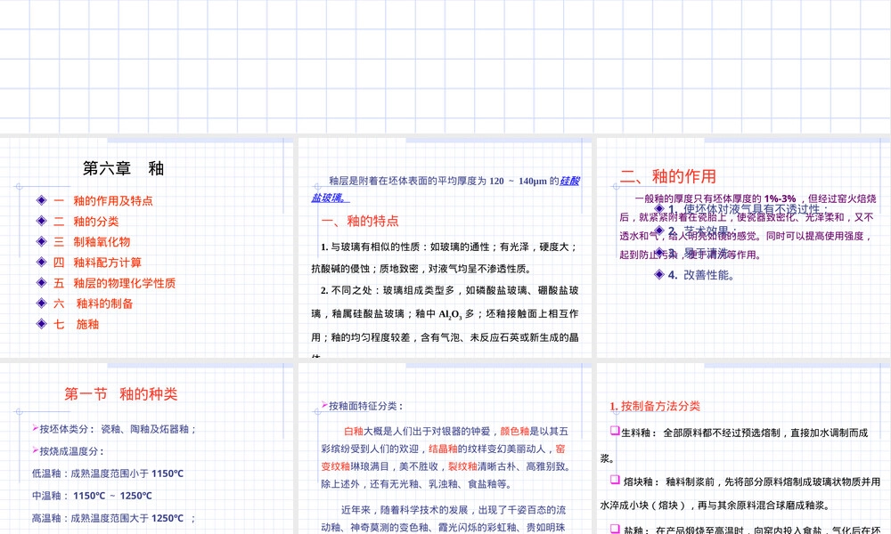 釉工艺与陶瓷装饰教学PPT课件.ppt