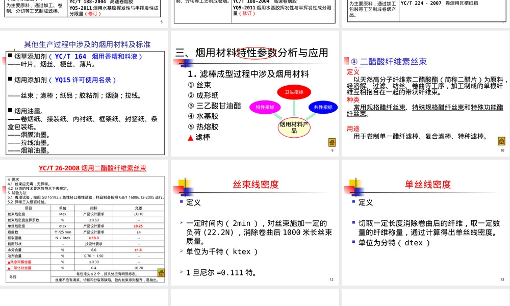 烟用材料特性参数分析PPT课件.ppt
