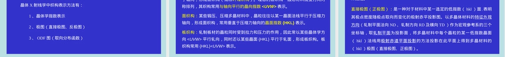 织构类型及其测定方法PPT课件.ppt