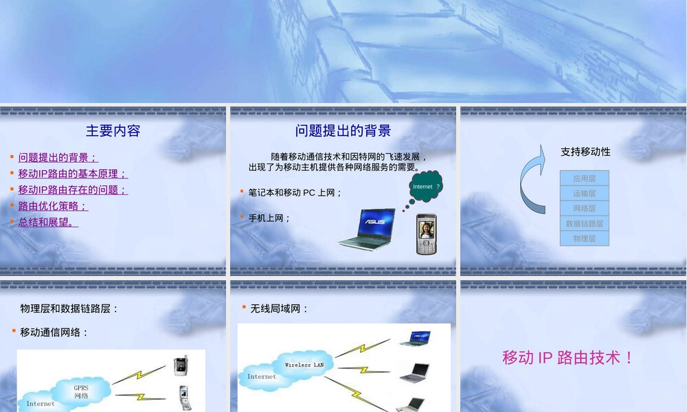 移动IP路由技术及其优化PPT课件.ppt