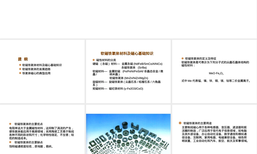 铁氧体磁芯及其应用PPT课件.ppt