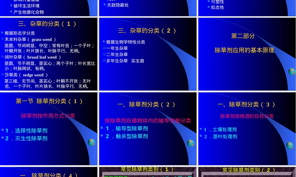 除草剂及其应用技术PPT课件.ppt