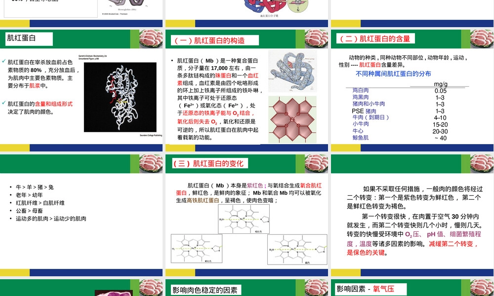 3肉的食用品质及其评定.ppt