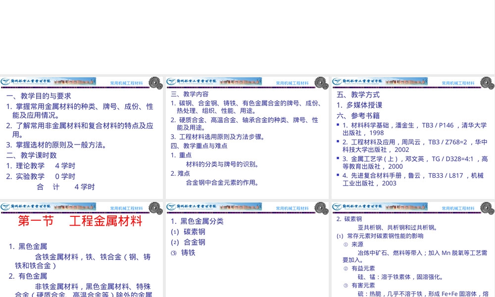 常用机械工程材料PPT课件.ppt