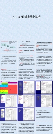 材料科学分析技术X射线衍射分析PPT课件.ppt
