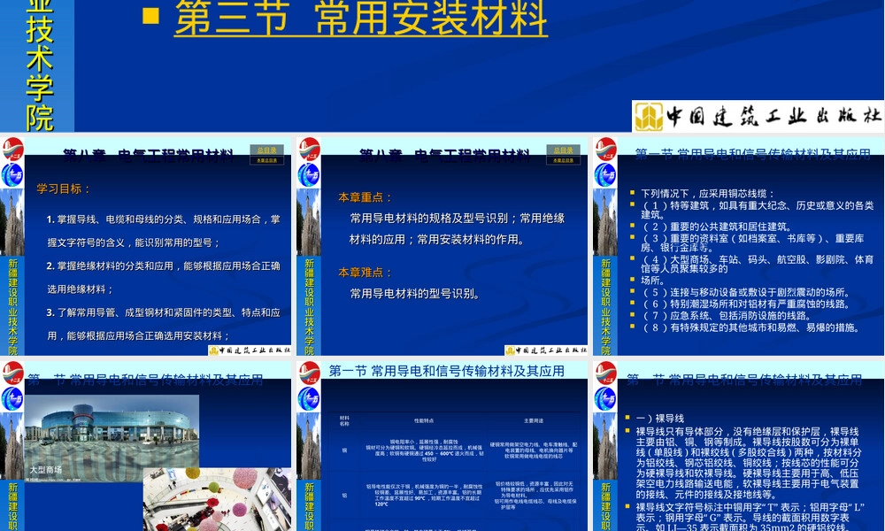 第八章电气工程常用材料PPT课件.ppt