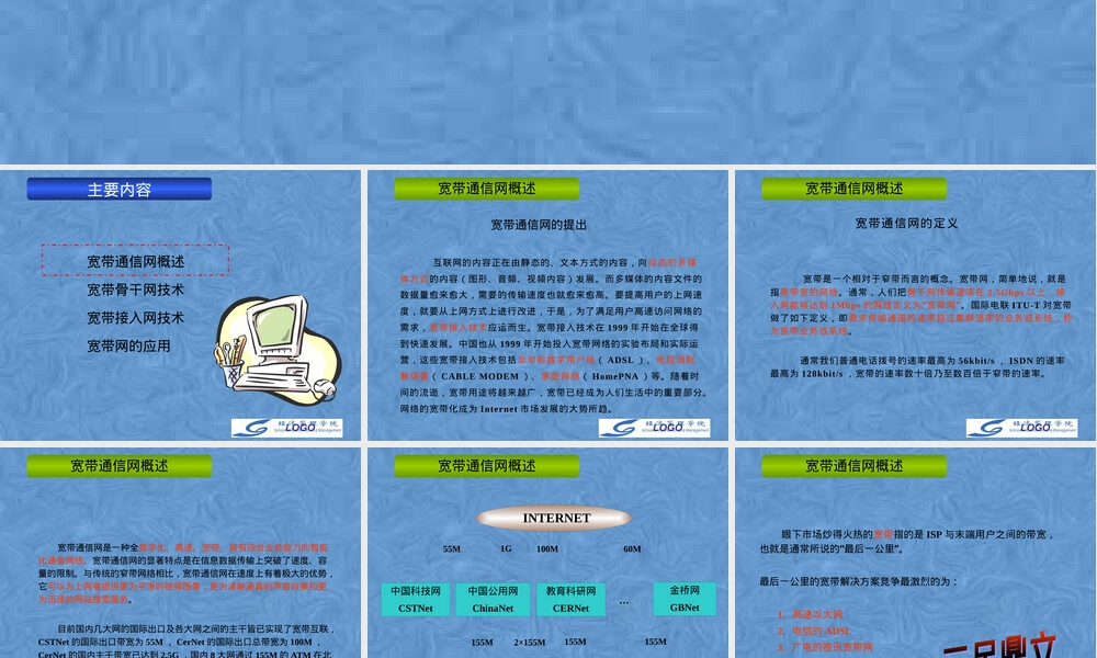 第6章宽带通信网及其应用PPT课件.pptx