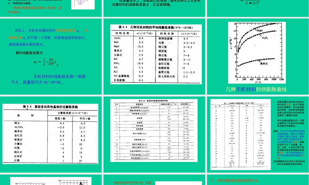 材料线膨胀系数测定实验PPT课件.ppt