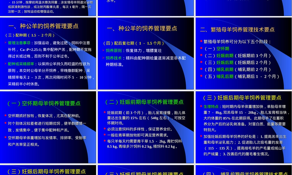 第七章羊的饲养管理PPT课件.ppt