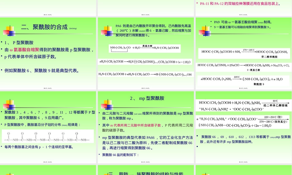 PA聚酰胺材料介绍PPT课件.pptx