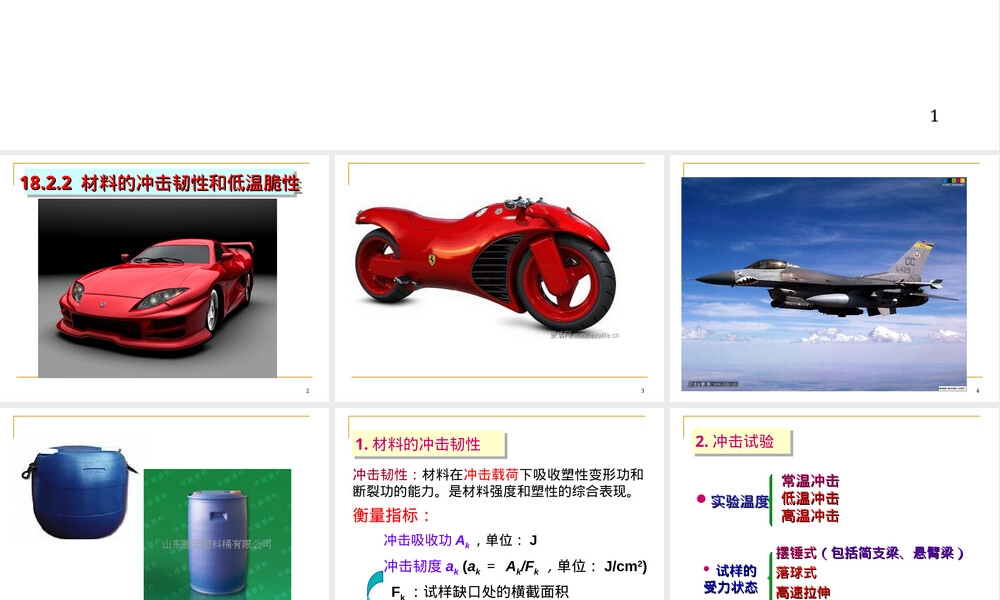 第十八章塑料材料性能表征与测试PPT课件.ppt