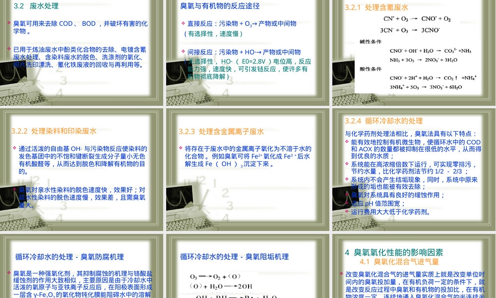臭氧技术应用PPT课件.ppt