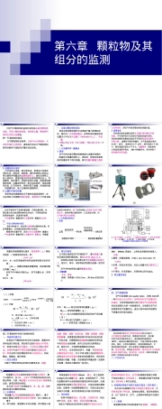 第六章颗粒物及其组分监测大气环境监测PPT课件.ppt