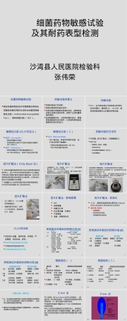 细菌药敏试验及其耐药表型检测PPT课件.ppt
