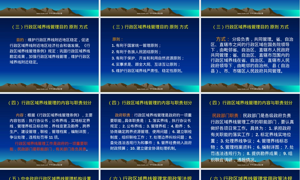 行政区域界线管理概论PPT课件.pptx