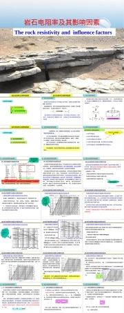 岩石电阻率及其影响因素教学PPT课件.ppt