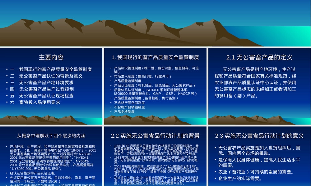 无公害畜产品认证与管理PPT课件.ppt