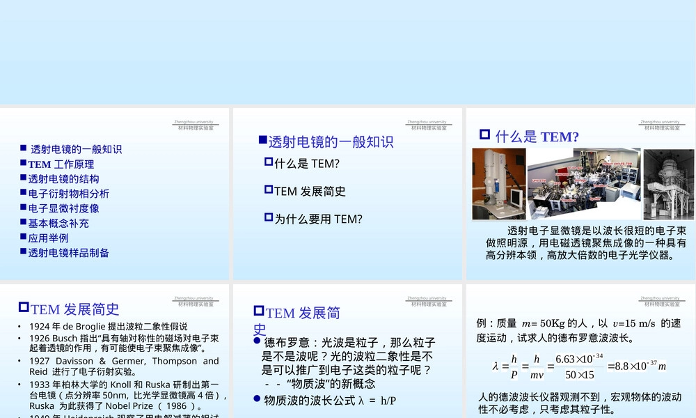 透射电镜材料分析应用PPT课件.ppt