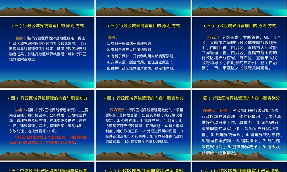 行政区域界线管理PPT课件.ppt