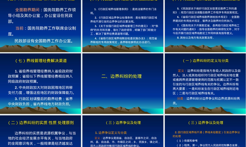 行政区域界线管理PPT课件.ppt