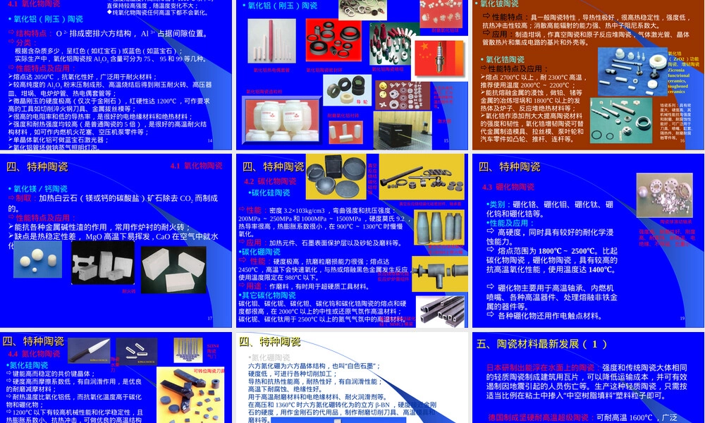 陶瓷材料教学PPT课件.ppt
