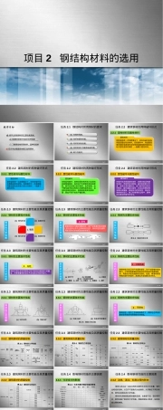 项目2钢结构材料的选用教学PPT课件.ppt
