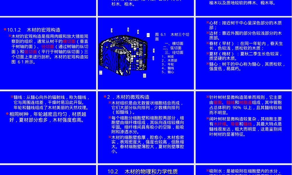 土木工程材料木材教学PPT课件.ppt