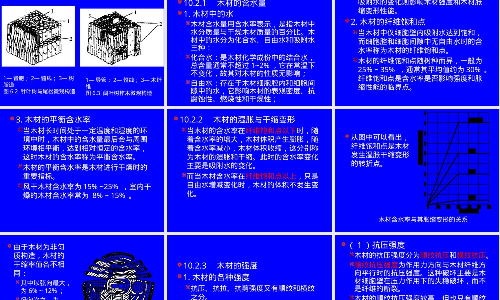 土木工程材料木材教学PPT课件.ppt